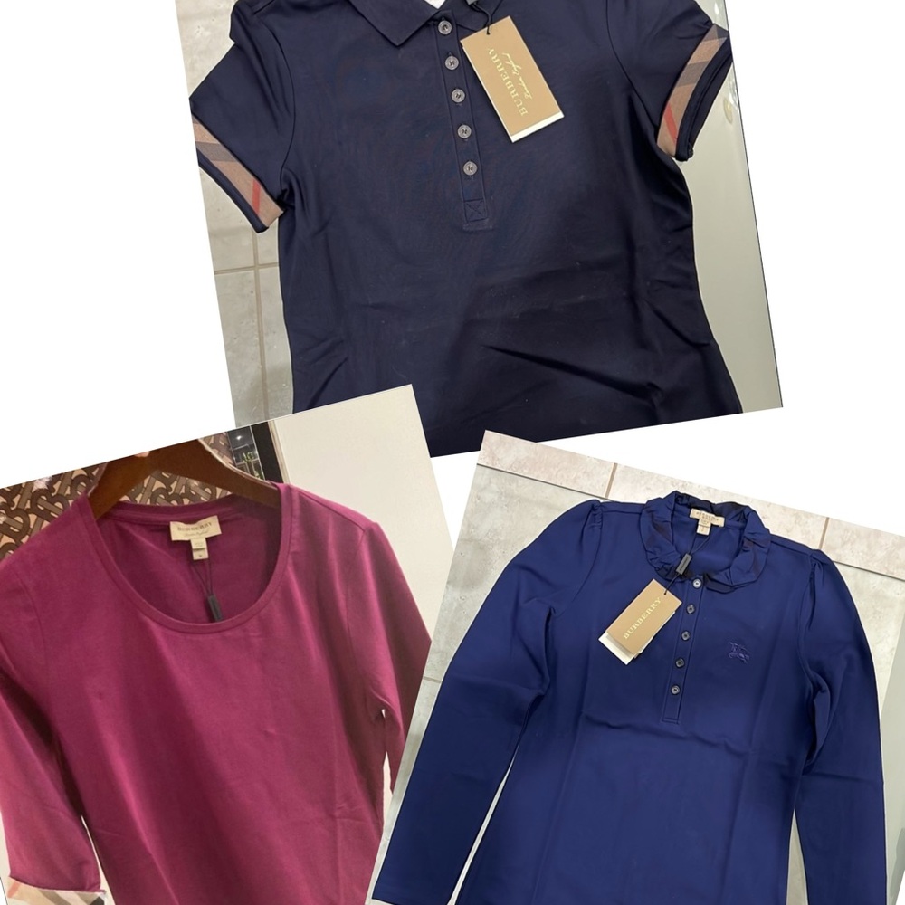 Bundle 3 Burberry shirts 👚